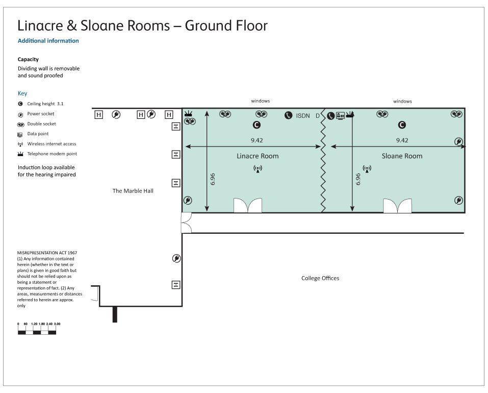 Linacre & Sloane floor plan