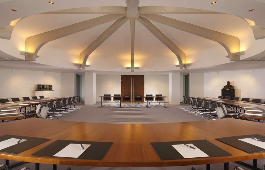 Council Chamber boardroom
