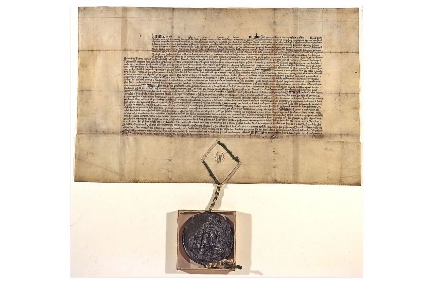 Charter of incorporation for the college by Henry VIII