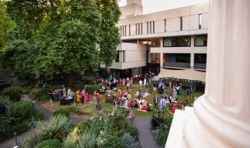 RCP London Events' Medicinal Garden, outdoor space/garden for hire in central London, summer party location